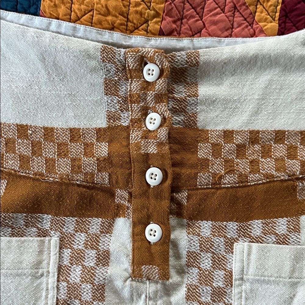 Ace & Jig plaid skirt - M - Picture 3 of 5